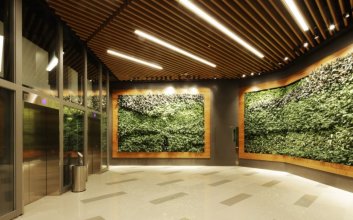 植物墙灯光设计