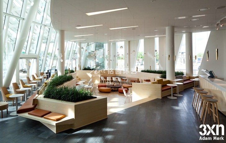 办公楼室内垂直绿化