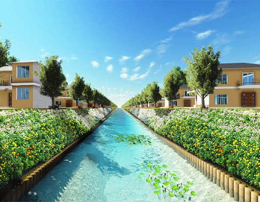 河道护坡绿化，景观提升修复设计案例分享