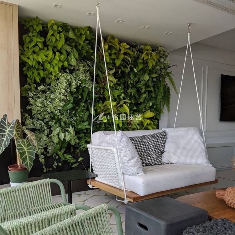 室内植物墙做法简单吗
