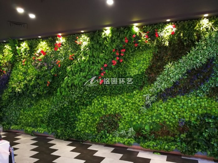 植物墙效果图案例